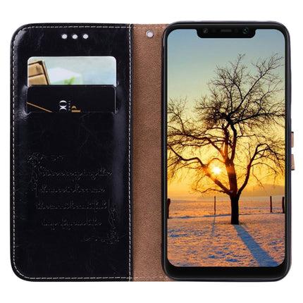 Business Style Oil Wax Texture Horizontal Flip Leather Case for Xiaomi Pocophone F1 , with Holder & Card Slots & Wallet, For Xiaomi Poco F1