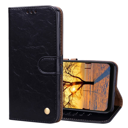 Business Style Oil Wax Texture Horizontal Flip Leather Case for Xiaomi Pocophone F1 , with Holder & Card Slots & Wallet, For Xiaomi Poco F1