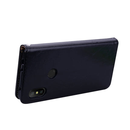 Business Style Oil Wax Texture Horizontal Flip Leather Case for Xiaomi Redmi Note 6 Pro, with Holder & Card Slots & Wallet, For Xiaomi Redmi Note 6 Pro