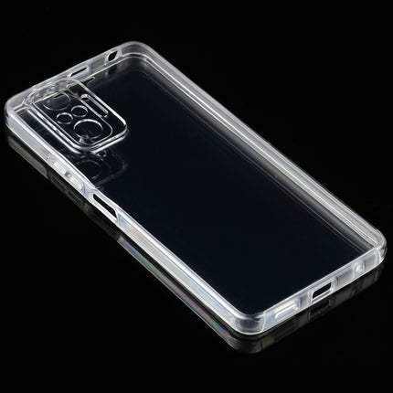 For Xiaomi Redmi Note 10 Pro PC+TPU Ultra-Thin Double-Sided All-Inclusive Transparent Case, For Xiaomi Redmi Note 10 Pro