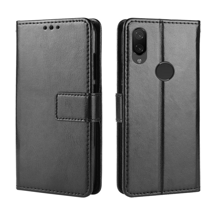 Crazy Horse Texture Horizontal Flip Leather Case for Xiaomi Redmi Note 7, with Holder & Card Slots & Wallet & Lanyard, For Xiaomi Redmi Note 7 (Lanyard), For Redmi Note 7, Xiaomi Redmi Note 7