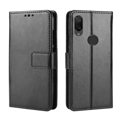 Crazy Horse Texture Horizontal Flip Leather Case for Xiaomi Redmi Note 7, with Holder & Card Slots & Wallet & Lanyard, For Redmi Note 7, Xiaomi Redmi Note 7, For Xiaomi Redmi Note 7 (Lanyard)