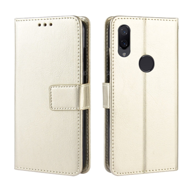 Crazy Horse Texture Horizontal Flip Leather Case for Xiaomi Redmi Note 7, with Holder & Card Slots & Wallet & Lanyard, For Xiaomi Redmi Note 7 (Lanyard), For Redmi Note 7, Xiaomi Redmi Note 7