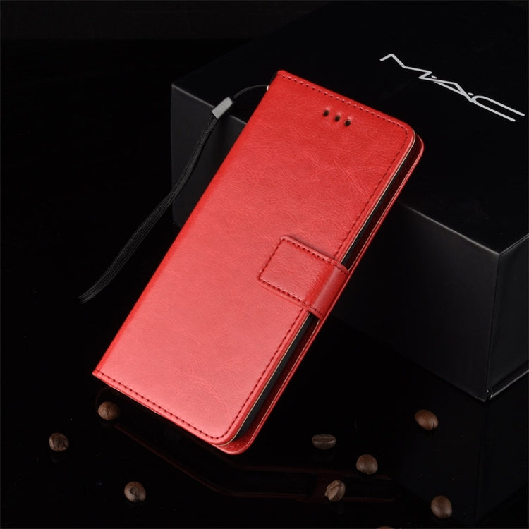 Crazy Horse Texture Horizontal Flip Leather Case for Xiaomi Redmi Note 7, with Holder & Card Slots & Wallet & Lanyard, For Xiaomi Redmi Note 7 (Lanyard), For Redmi Note 7, Xiaomi Redmi Note 7