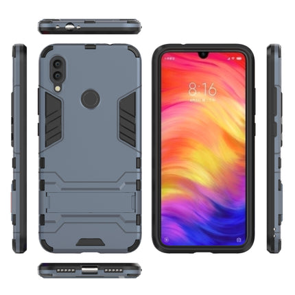 Shockproof PC + TPU Case for XiaoMi RedMi Note 7, with Holder, XiaoMi RedMi Note 7
