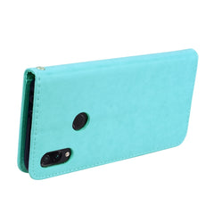 Rose Embossed Horizontal Flip PU Leather Case for Xiaomi Redmi Note 7, with Holder & Card Slots & Wallet