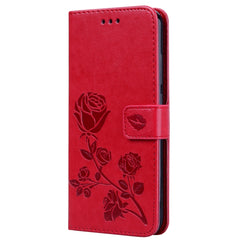 Rose Embossed Horizontal Flip PU Leather Case for Xiaomi Redmi Note 7, with Holder & Card Slots & Wallet