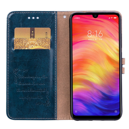 Business Style Oil Wax Texture Horizontal Flip Leather Case for Xiaomi Redmi Note7, with Holder & Card Slots & Wallet, For XiaoMi RedMi Note7