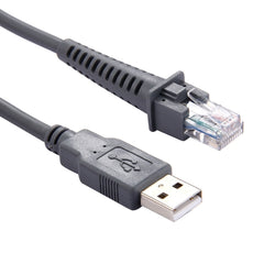 2m USB A Male to RJ45 Scanner Serial Data Cable for Symbol LS2208 / 2208AP / LS4278, USB A Male to RJ45