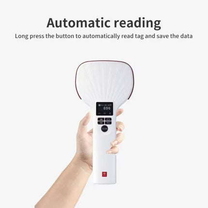 Long Range RFID UHF Portable Handheld Bluetooth Reader, Style: Standard + 2D Head