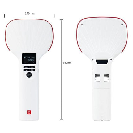 E710 Chip Long Range RFID UHF Portable Handheld Bluetooth Reader, Style: Enhanced + 2D Head, Enhanced + 2D Head, EU Plug, Enhanced + 2D Head, US Plug, Enhanced + 2D Head, UK Plug