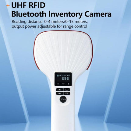 E710 Chip Long Range RFID UHF Portable Handheld Bluetooth Reader, Style: Enhanced + 2D Head, Enhanced + 2D Head, EU Plug, Enhanced + 2D Head, US Plug, Enhanced + 2D Head, UK Plug