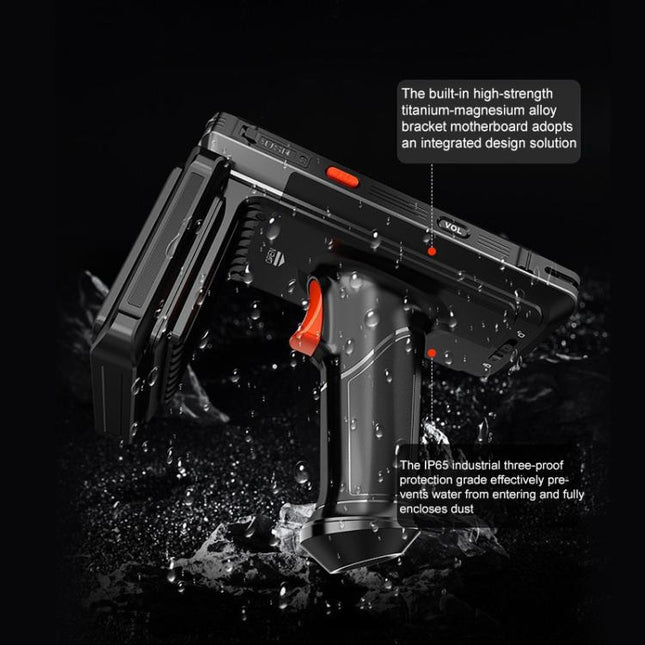 RFID UHF Handheld Intelligent Terminal PDA Scanner 915M Reader, Style: Standard Version + QR Code Scanning