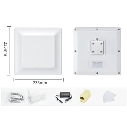UHF Middle Range RFID Integrated Reader Identification Distance 0-5m, Style: Standard