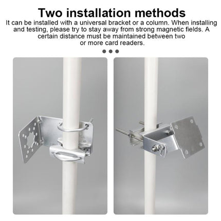 UHF Middle Range RFID Integrated Reader Identification Distance 0-5m, Style: Add WiFi Communication, Add WiFi Communication