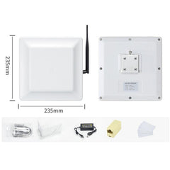 UHF Middle Range RFID Integrated Reader Identification Distance 0-5m, Style: Add WiFi Communication