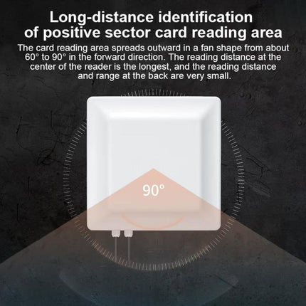 UHF RFID Reader Long Range Integrated Reader Writer With E710 Chip, Style: Add Low Temperature Heating Device