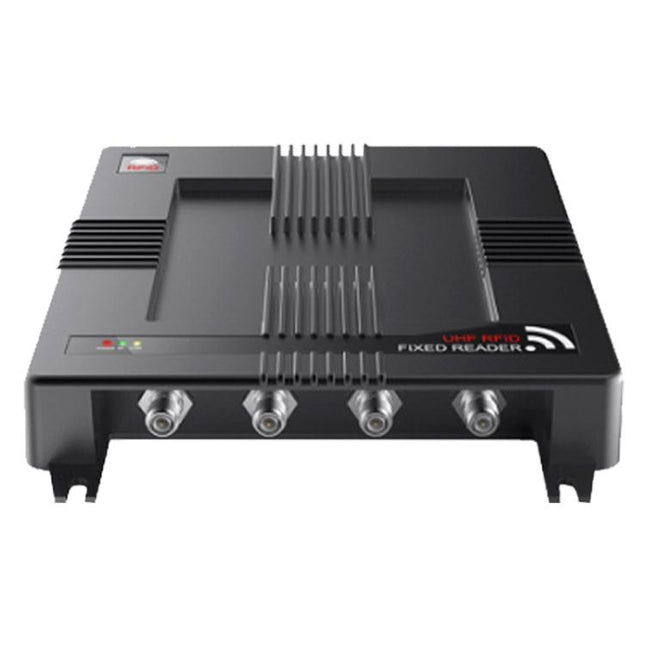 4-Channel RFID Reader / Writer with Impinj E710 Module, Fixed UHF Industrial Long-Range Reader for Warehouse Management, 4-Channel RFID Reader