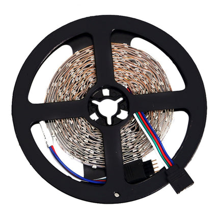 5M RGB LED Strip DC 12V SMD 2835 Non-Waterproof Flexible LED Light Tape Ribbon, 44-keys Remote Control, with 44-keys Remote Control
