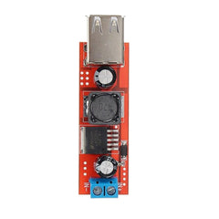 LDTR-WG0257 Dual USB 9V/12V/24V/36V to 5V Converter DC-DC 3A Step Down Power Module, 9V-36V to 5V 3A