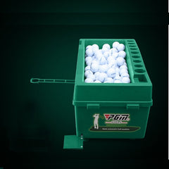 PGM Indoor Golf Multi-function Large Capacity Automatic Ball Machine with Club Rack