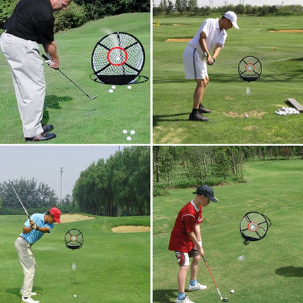 PGM Golf Cutting Rod Folding Practice Net, Peripheral Size: 54x65cm, LXW005
