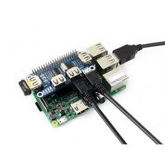 Waveshare 4 Port USB HUB HAT for Raspberry Pi
