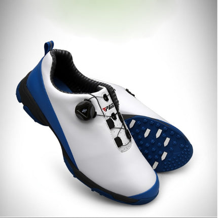 PGM Golf Waterproof Rotary Buckle Shoe Sneakers for Men, 41, 45, 40, 42, 43, 44
