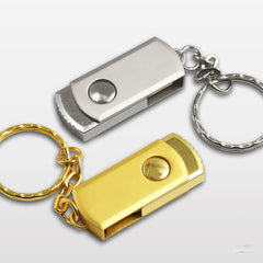 MicroDrive 32GB USB 2.0 Creative Personality Metal U Disk with Keychain