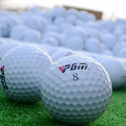 PGM Outdoor Sport Golf Game Training Match Competition Rubber Three Layers Ball, Three Layers