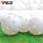 10PCS Hollow Ball White / White