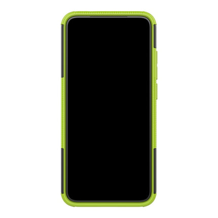 Tire Texture TPU+PC Shockproof Phone Case for Xiaomi Redmi Note 7, with Holder