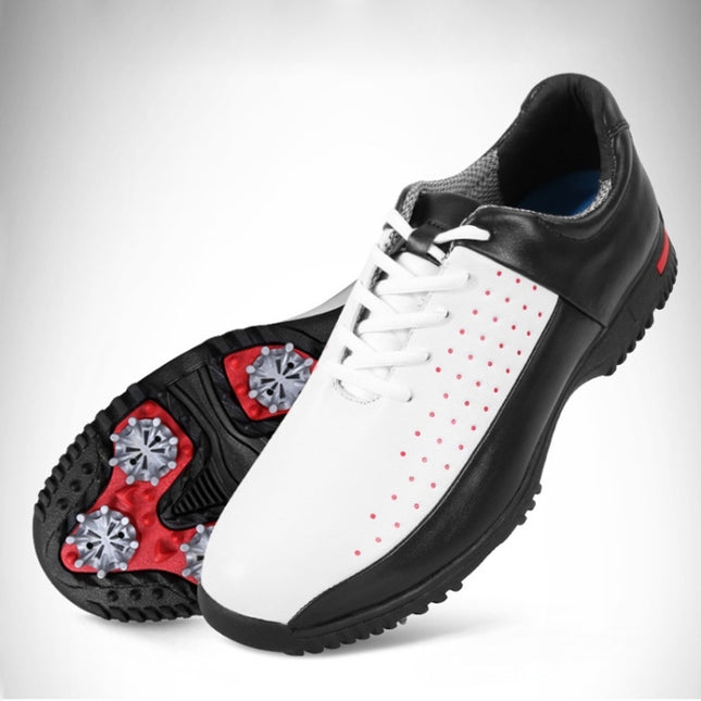 PGM Golf Breathable Non-slip Waterproof Microfiber Leather Sneakers for Men, 39, 40, 41, 42, 43, 44