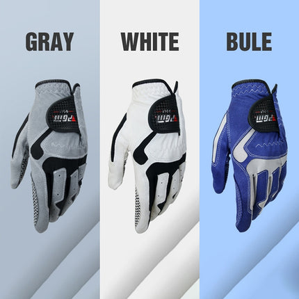 PGM Golf Left Hand Microfiber Cloth Anti-Slip Single Gloves for Men, 22, 23, 24, 25, 26