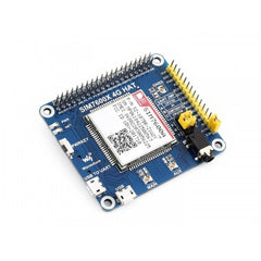 Waveshare 4G / 3G / GNSS HAT for Raspberry Pi, LTE CAT4, for North America, 4G / 3G / GNSS HAT
