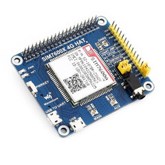Waveshare 4G / 3G / GNSS HAT for Raspberry Pi, LTE CAT4, for North America, 4G / 3G / GNSS HAT