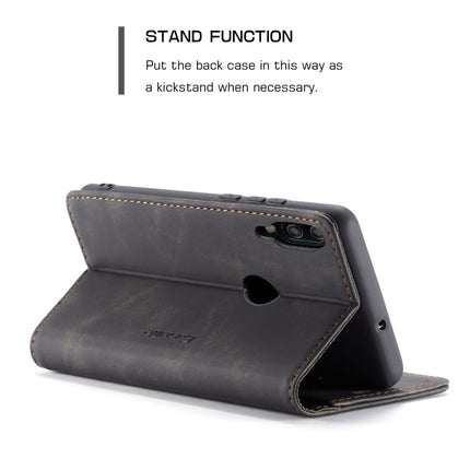 CaseMe Multifunctional Retro Frosted Horizontal Flip Leather Case for Huawei P Smart 2019 /  Honor 10 Lite, with Card Slots & Holder & Wallet, For Huawei P Smart 2019