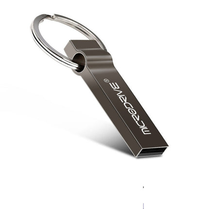 MicroDrive 4GB USB 2.0 Metal Keychain U Disk, 4GB