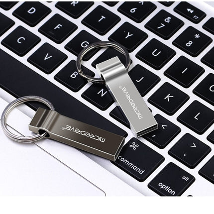 MicroDrive 4GB USB 2.0 Metal Keychain U Disk, 4GB