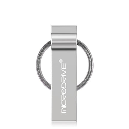 MicroDrive 4GB USB 2.0 Metal Keychain U Disk, 4GB