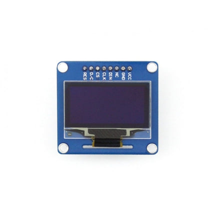 Waveshare 1.3 inch 128*64 OLED, SPI/I2C interfaces, Straight Vertical Pinheader