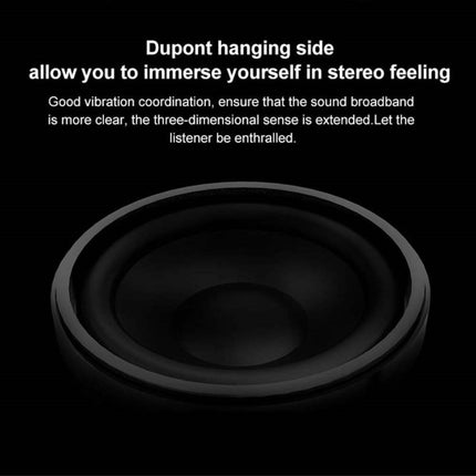 True 3D TWS Magnetic Wireless Bluetooth Stereo Surround HiFi Speaker with Full Transparent Home