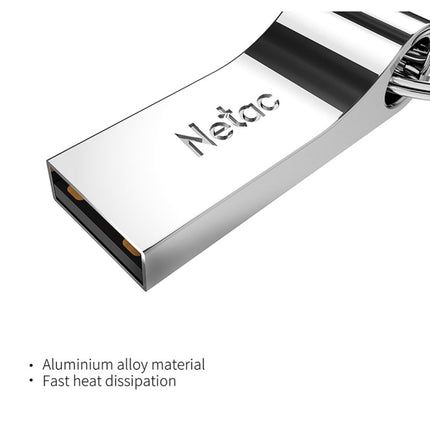 Netac U275 32GB USB 2.0 Secure Encryption Aluminum Alloy U Disk, 32GB