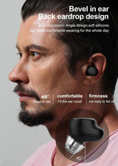 Auriculares inalámbricos TWS Q63 con Bluetooth, resistentes al agua, estéreo 3D, con estuche de carga