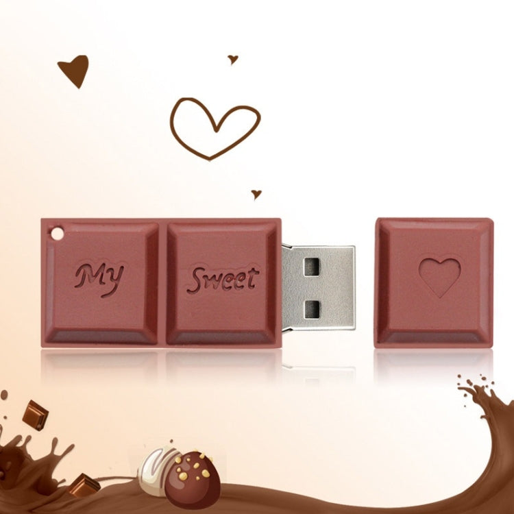 MicroDrive 4GB USB 2.0 Creative Chocolate U Disk, 4GB