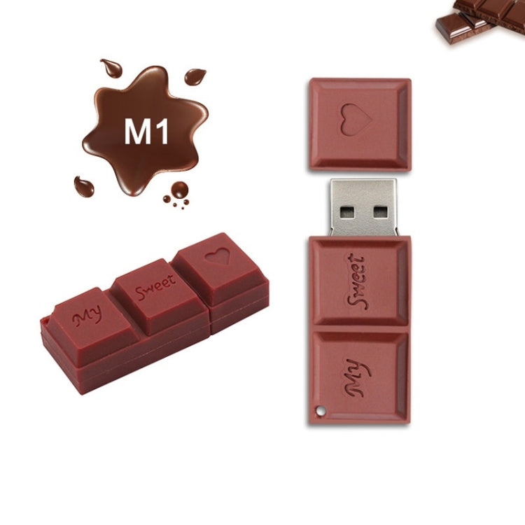 MicroDrive 4GB USB 2.0 Creative Chocolate U Disk, 4GB