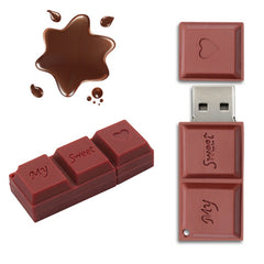 MicroDrive 4GB USB 2.0 Creative Chocolate U Disk, 4GB