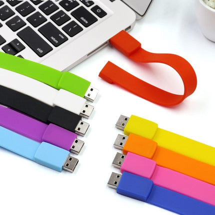 MicroDrive 64GB USB 2.0 Fashion Bracelet Wristband U Disk, 64GB