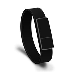 MicroDrive 128GB USB 2.0 Fashion Bracelet Wristband U Disk, 128GB