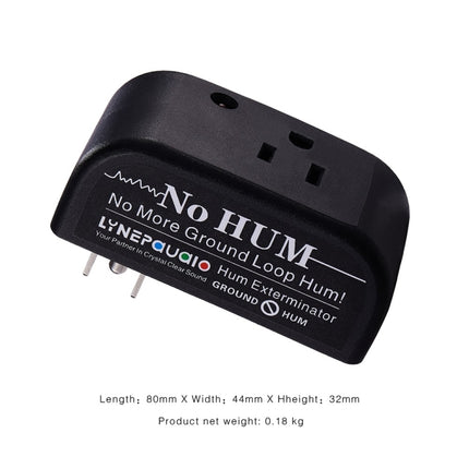 LINEPAUDIO B983 AC Ground Circuit No-Hum Buzz Eliminator, US Plug